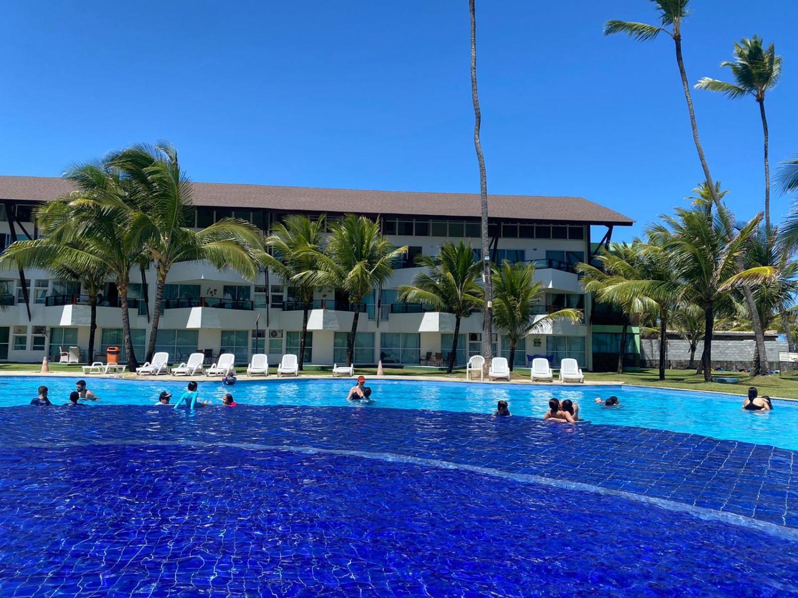 Ancorar Flat Resort Beira Mar De Porto De Galinhas Bagian luar foto